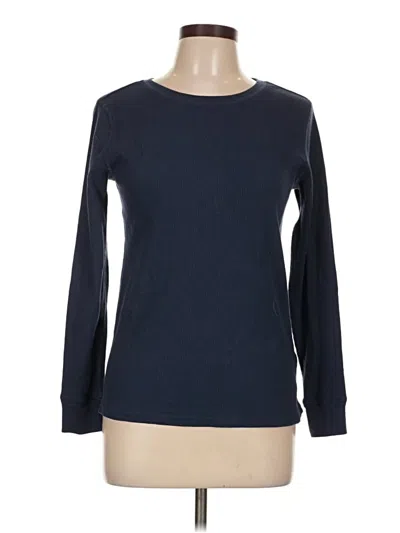 Pre-owned Amazon Essentials Long Sleeve T-shirt In Blue