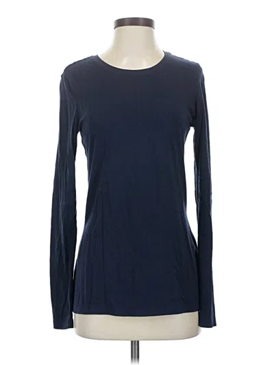 Pre-owned Amazon Essentials Long Sleeve T-shirt In Blue