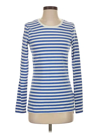 Pre-owned Amazon Essentials Long Sleeve T-shirt In Blue