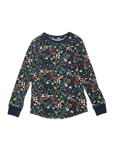 Pre-owned Amazon Essentials Kids' Long Sleeve T-shirt In Blue