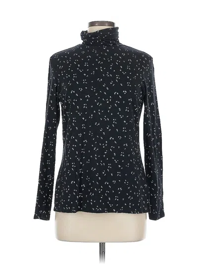 Pre-owned Amazon Essentials Long Sleeve Turtleneck In Black