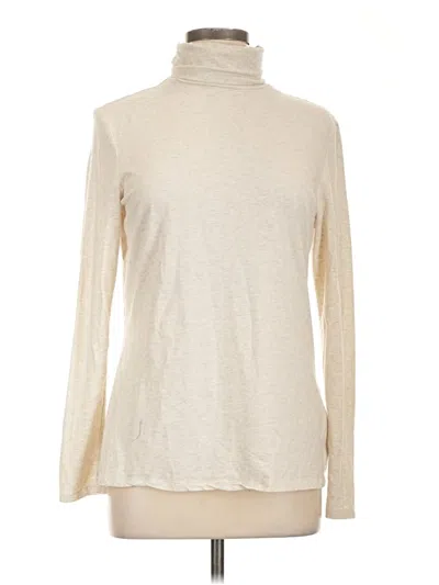 Pre-owned Amazon Essentials Long Sleeve Turtleneck In Ivory