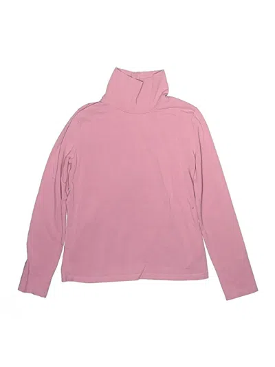 Pre-owned Amazon Essentials Kids' Long Sleeve Turtleneck In Pink