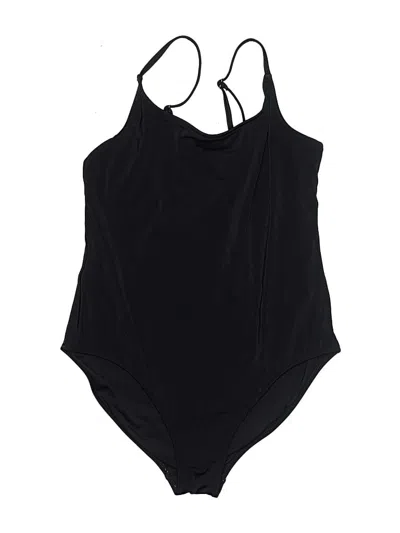 Pre-owned Amazon Essentials One Piece Swimsuit In Black