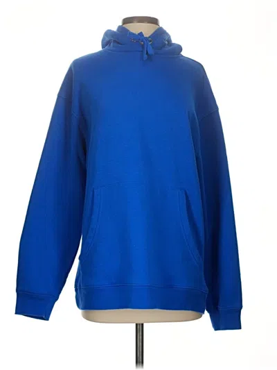 Pre-owned Amazon Essentials Pullover Hoodie In Blue