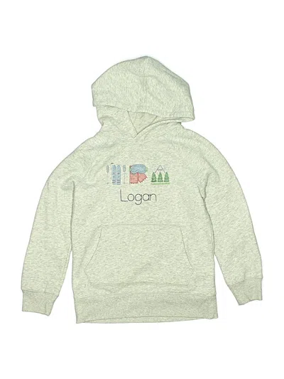 Pre-owned Amazon Essentials Kids' Pullover Hoodie In Green
