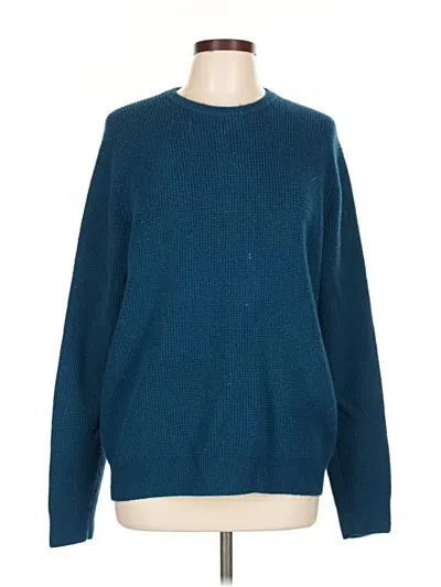 Pre-owned Amazon Essentials Pullover Sweater In Blue