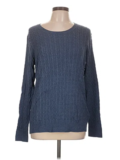 Pre-owned Amazon Essentials Pullover Sweater In Blue