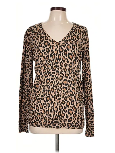 Pre-owned Amazon Essentials Pullover Sweater In Brown