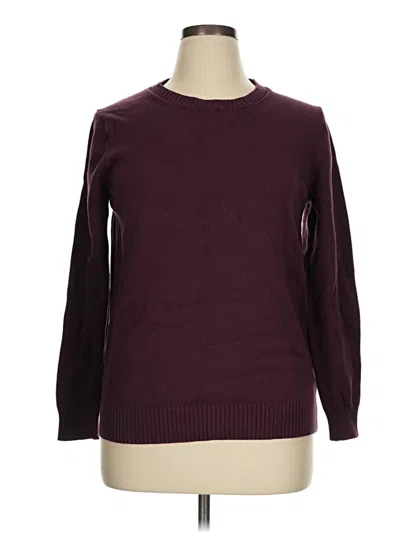 Pre-owned Amazon Essentials Pullover Sweater In Burgundy