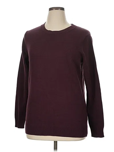 Pre-owned Amazon Essentials Pullover Sweater In Burgundy