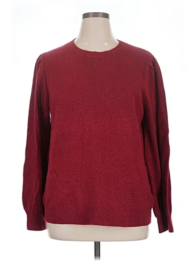 Pre-owned Amazon Essentials Pullover Sweater In Burgundy