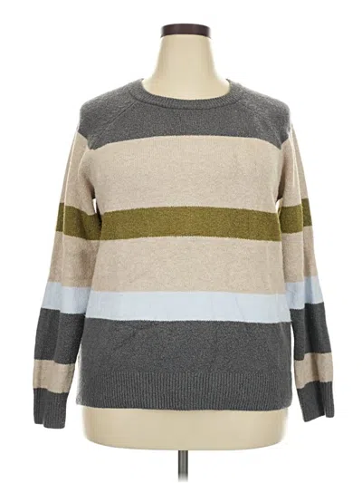 Pre-owned Amazon Essentials Pullover Sweater In Gray