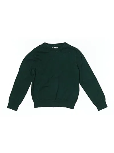 Pre-owned Amazon Essentials Kids' Pullover Sweater In Green