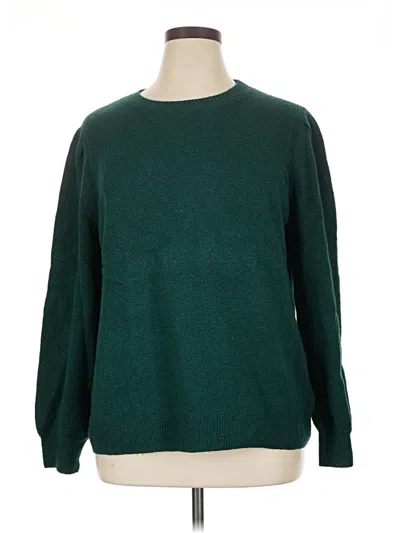 Pre-owned Amazon Essentials Pullover Sweater In Green