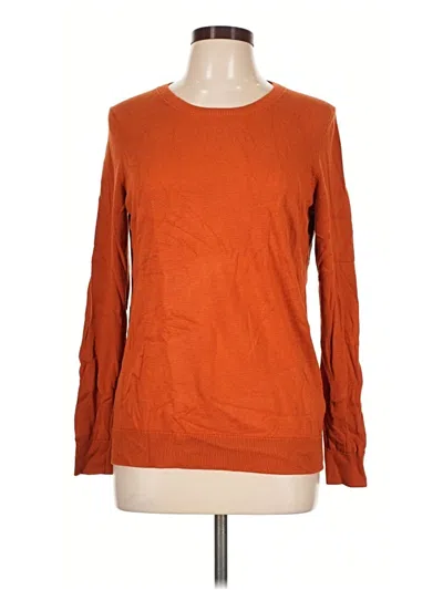 Pre-owned Amazon Essentials Pullover Sweater In Orange