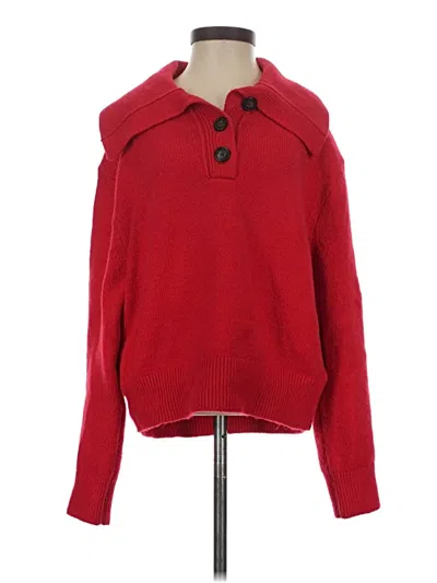 Pre-owned Amazon Essentials Pullover Sweater In Red