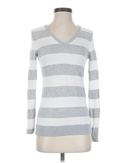 Pre-owned Amazon Essentials Pullover Sweater In Silver