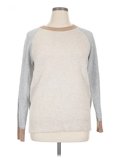 Pre-owned Amazon Essentials Pullover Sweater In Silver
