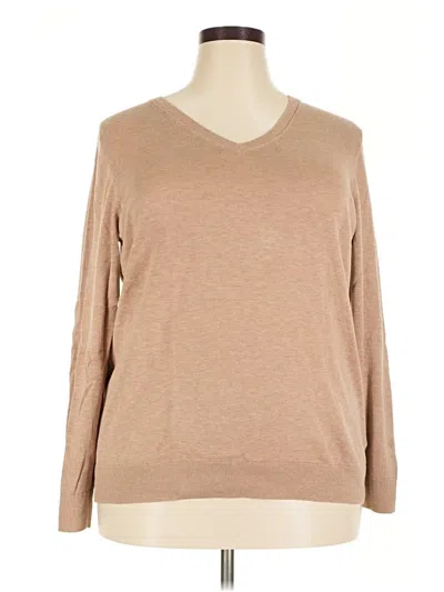 Pre-owned Amazon Essentials Pullover Sweater In Tan