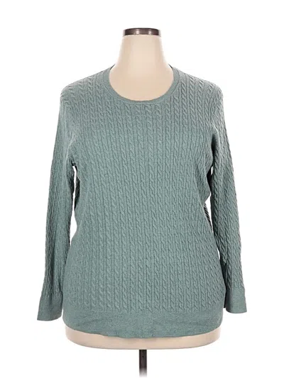 Pre-owned Amazon Essentials Pullover Sweater In Teal