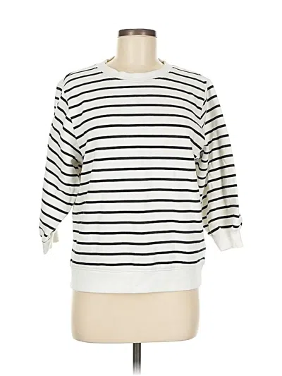 Pre-owned Amazon Essentials Pullover Sweater In White