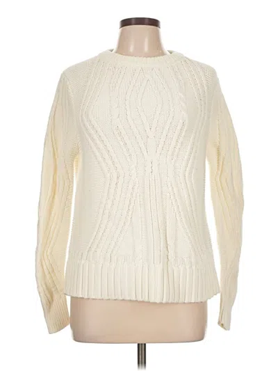 Pre-owned Amazon Essentials Pullover Sweater In White