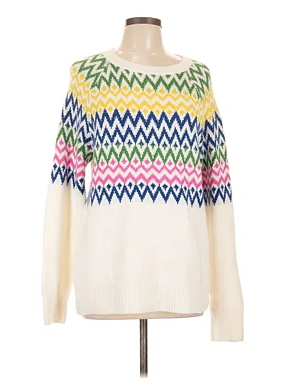 Pre-owned Amazon Essentials Pullover Sweater In White