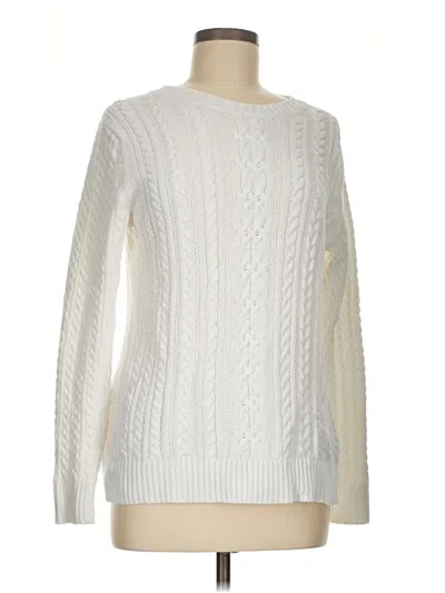 Pre-owned Amazon Essentials Pullover Sweater In White