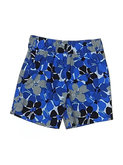 Pre-owned Amazon Essentials Kids' Rash Guard In Blue