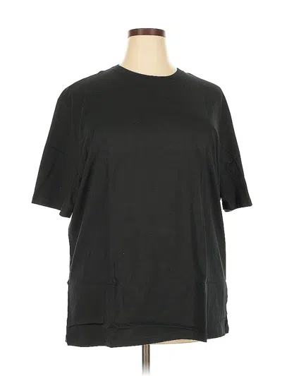 Pre-owned Amazon Essentials Short Sleeve T-shirt In Black
