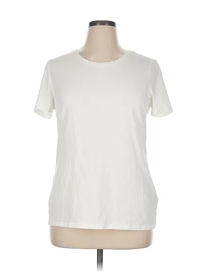 Pre-owned Amazon Essentials Short Sleeve T-shirt In White