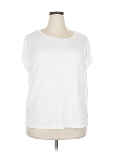 Pre-owned Amazon Essentials Short Sleeve T-shirt In White