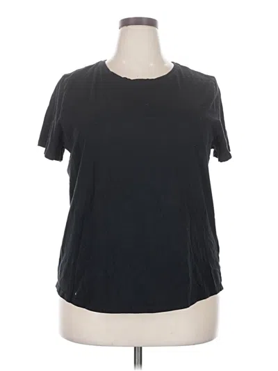 Pre-owned Amazon Essentials Short Sleeve T-shirt In Black