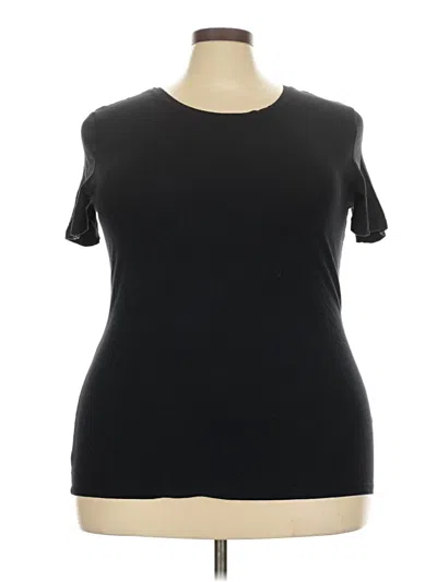 Pre-owned Amazon Essentials Short Sleeve T-shirt In Black
