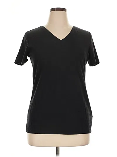 Pre-owned Amazon Essentials Short Sleeve T-shirt In Black