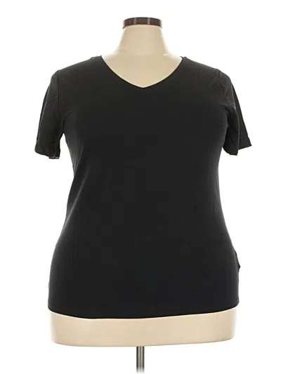 Pre-owned Amazon Essentials Short Sleeve T-shirt In Black