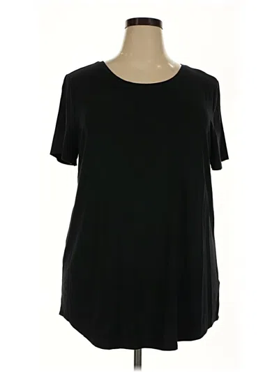 Pre-owned Amazon Essentials Short Sleeve T-shirt In Black