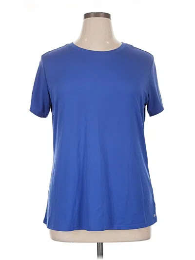 Pre-owned Amazon Essentials Short Sleeve T-shirt In Blue