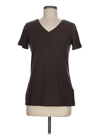 Pre-owned Amazon Essentials Short Sleeve T-shirt In Brown
