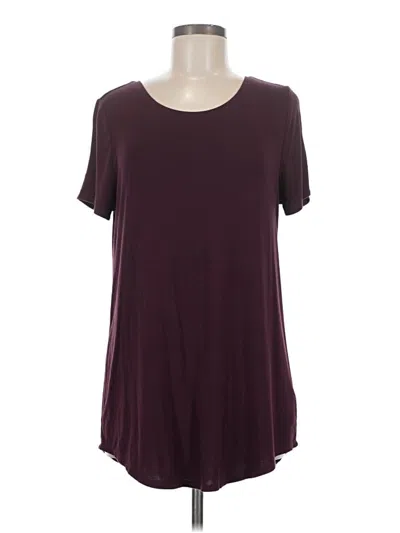 Pre-owned Amazon Essentials Short Sleeve T-shirt In Burgundy