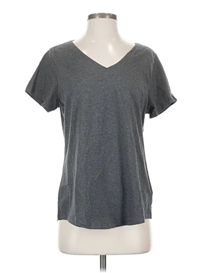 Pre-owned Amazon Essentials Short Sleeve T-shirt In Gray
