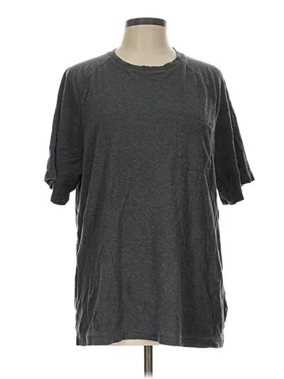 Pre-owned Amazon Essentials Short Sleeve T-shirt In Gray