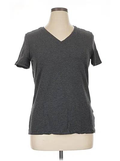 Pre-owned Amazon Essentials Short Sleeve T-shirt In Gray