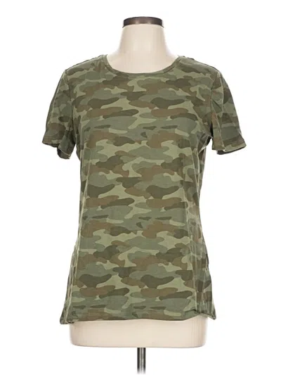 Pre-owned Amazon Essentials Short Sleeve T-shirt In Green