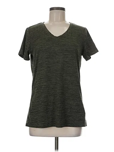 Pre-owned Amazon Essentials Short Sleeve T-shirt In Green