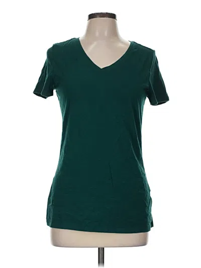 Pre-owned Amazon Essentials Short Sleeve T-shirt In Green