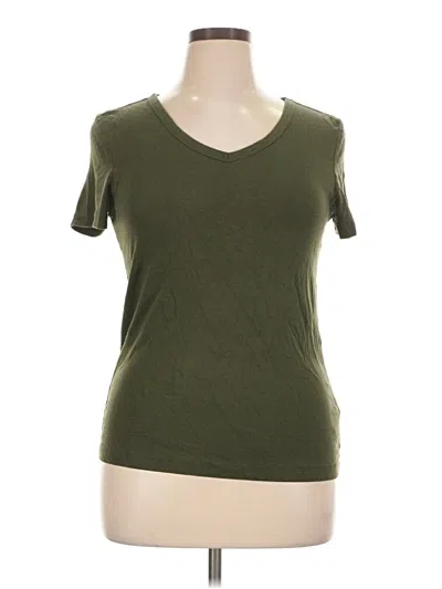 Pre-owned Amazon Essentials Short Sleeve T-shirt In Green