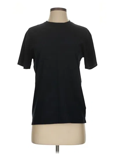 Pre-owned Amazon Essentials Short Sleeve Turtleneck In Black