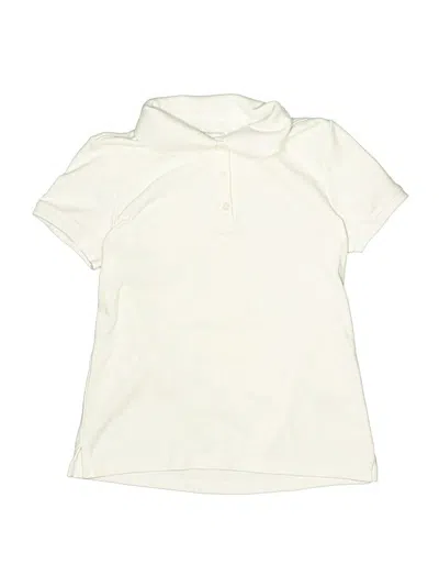 Pre-owned Amazon Essentials Kids' Short Sleeve Turtleneck In Ivory